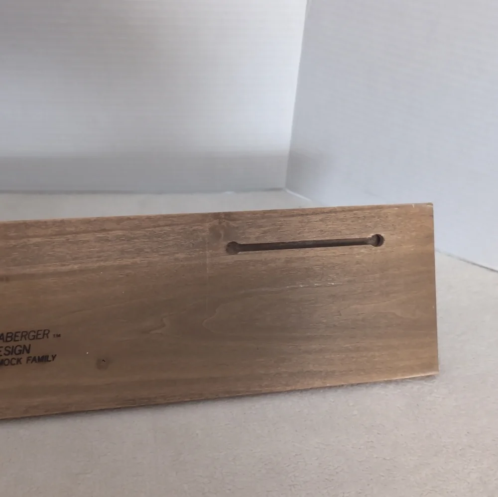 Longaberger classic wooden